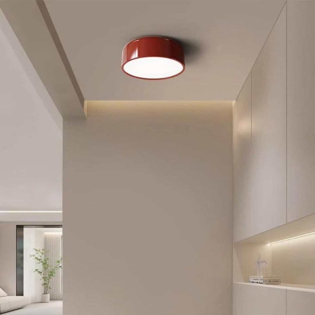 Vintage LED Ceiling Light Fixture - LumiAura
