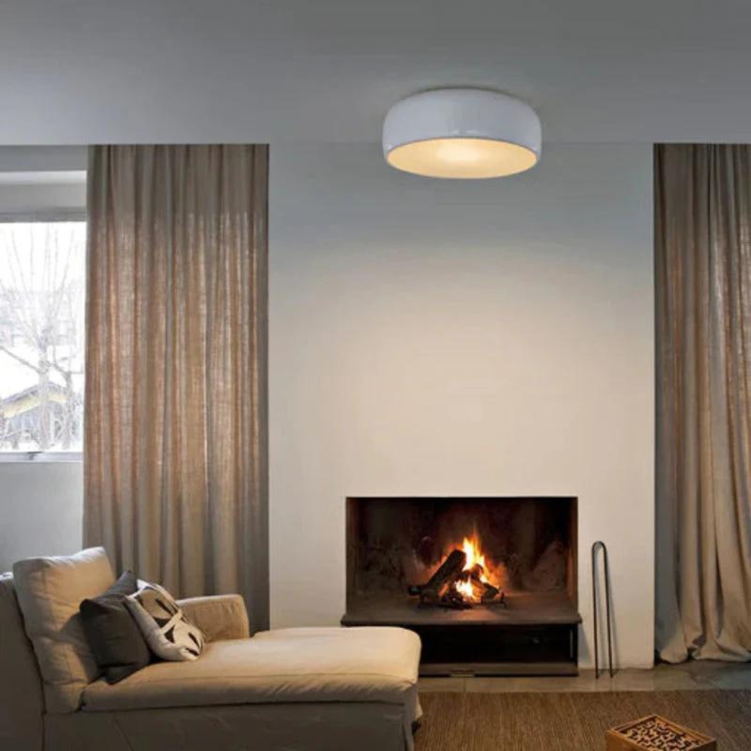 Vintage LED Ceiling Light Fixture - LumiAura