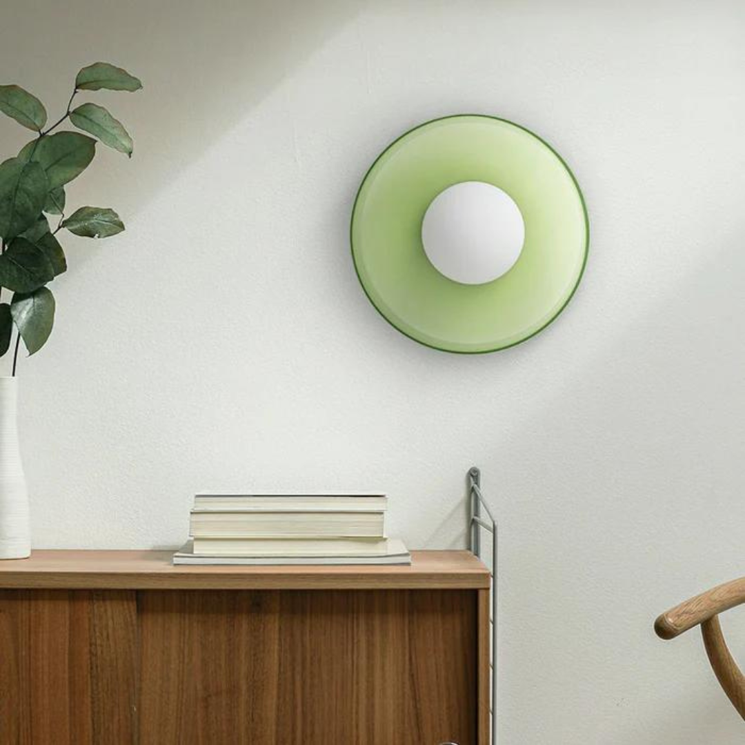 Modern Round Ceiling Light - LumaGlow