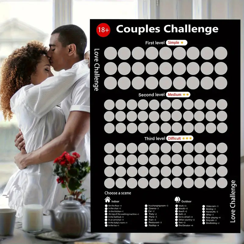 Romantic Scratch Cards for Couples - LoveQuest