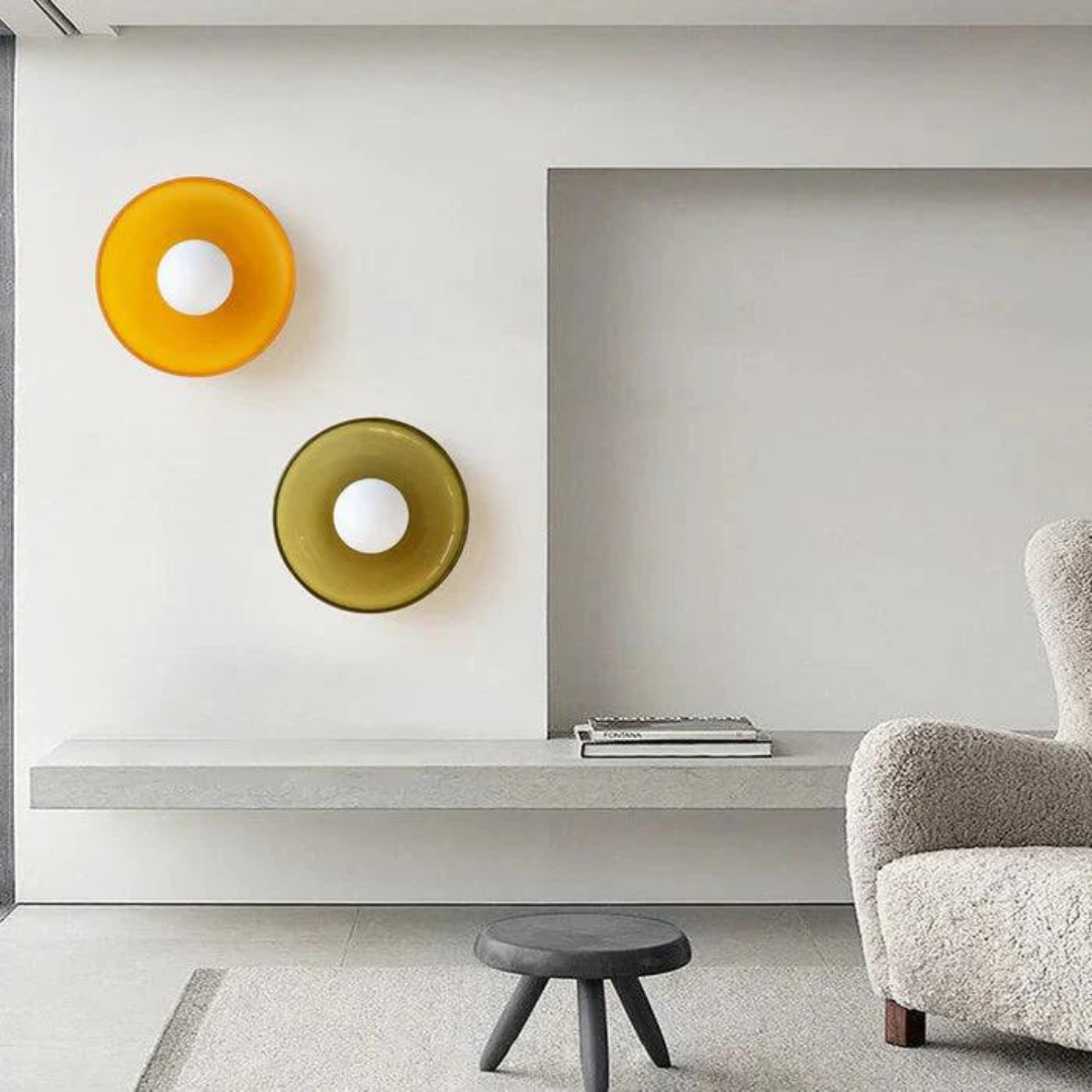 Modern Round Ceiling Light - LumaGlow