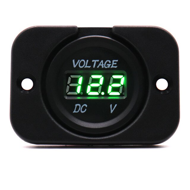 Voltmeter Gauge for Motorcycle - PowerMax Precision