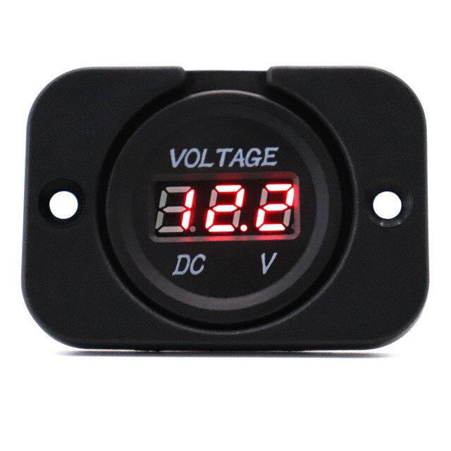 Voltmeter Gauge for Motorcycle - PowerMax Precision