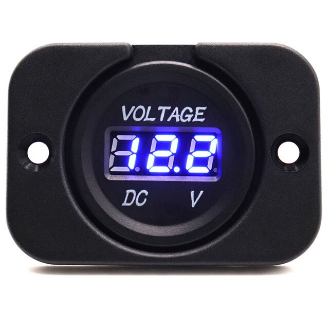 Voltmeter Gauge for Motorcycle - PowerMax Precision