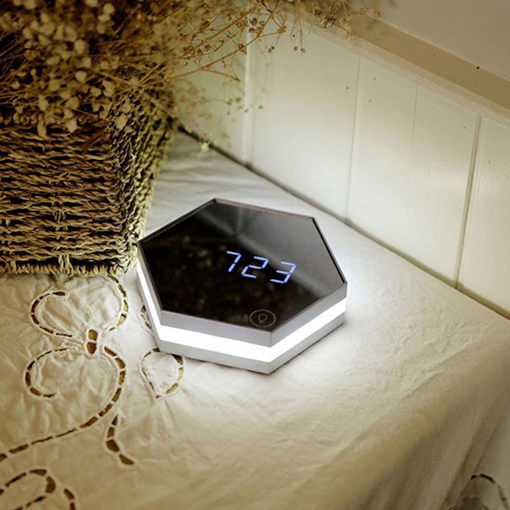 Digital Wall Mirror Clock - LuxeTime