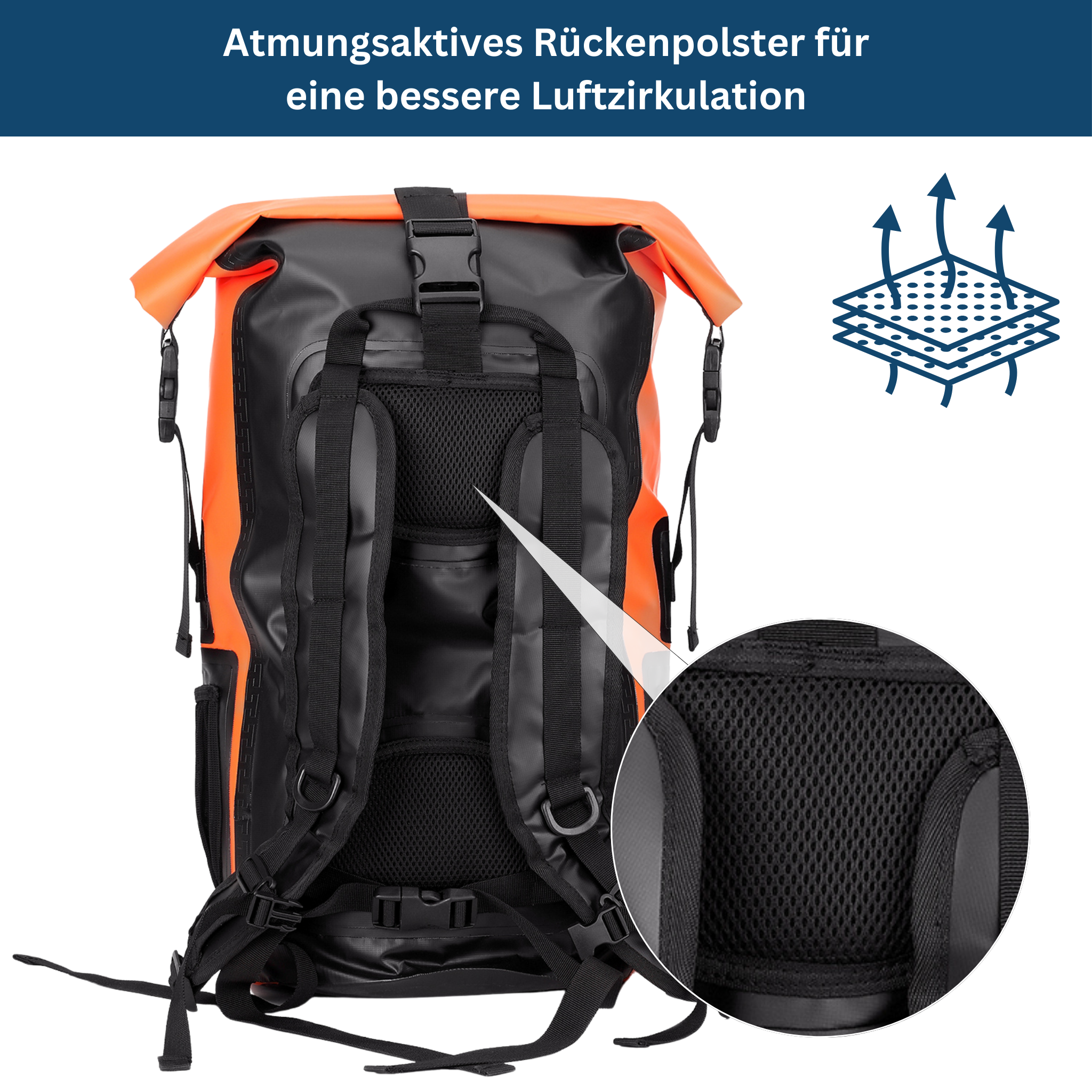 Waterproof Hiking Backpack 35L - TerraVenture
