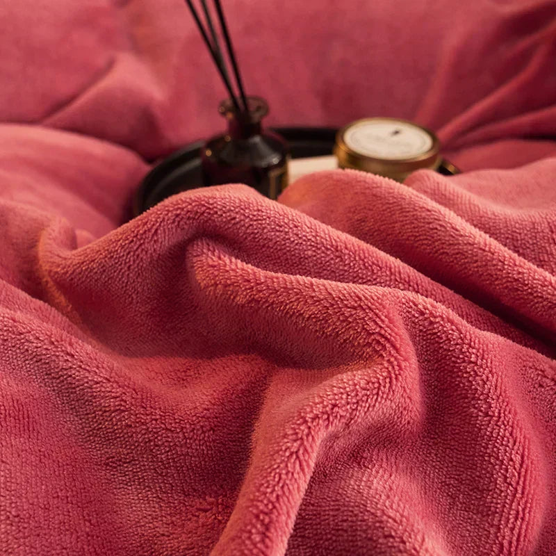 Velvet Fleece Bedding Set - LuxeNest