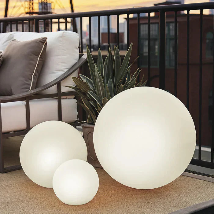 Illuminated Garden Sphere - LumaGlow