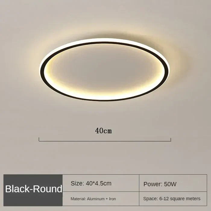 AuroraSphere Round Ceiling Light - Luminara Designs