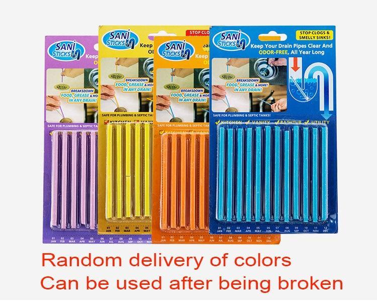Sani Sewer Rod Drain Cleaner Sticks - PureFlow Essentials