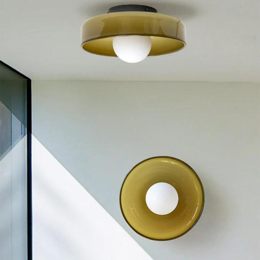 Modern Round Ceiling Light - LumaGlow