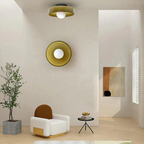 Modern Round Ceiling Light - LumaGlow