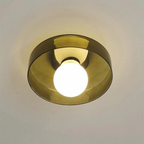 Modern Round Ceiling Light - LumaGlow