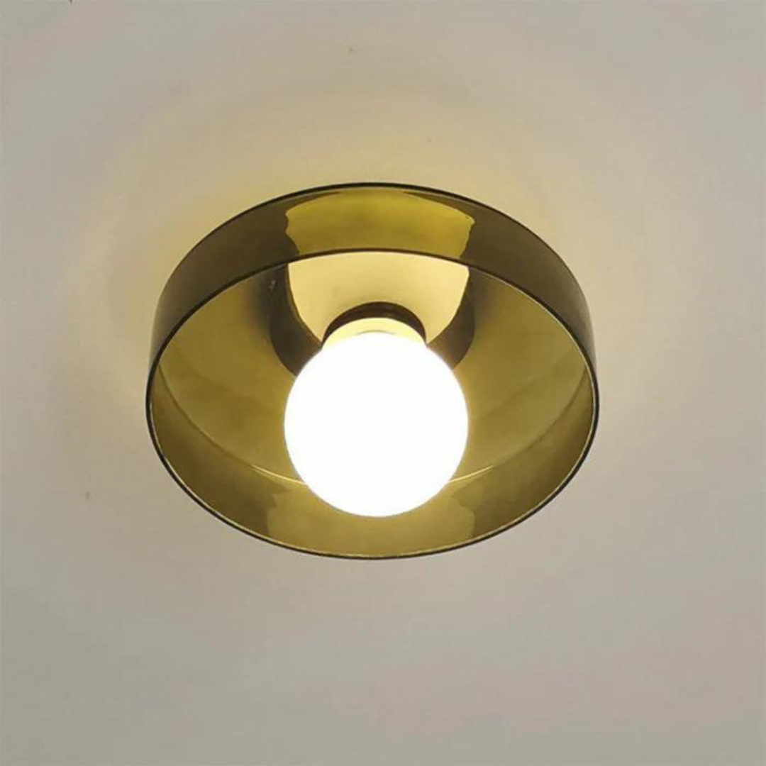 Modern Round Ceiling Light - LumaGlow