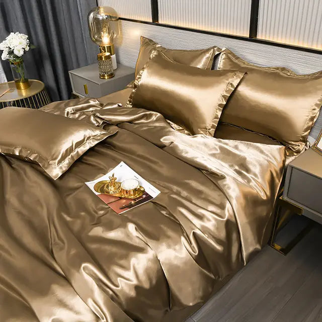 Silk Duvet Cover - LuxeDreams