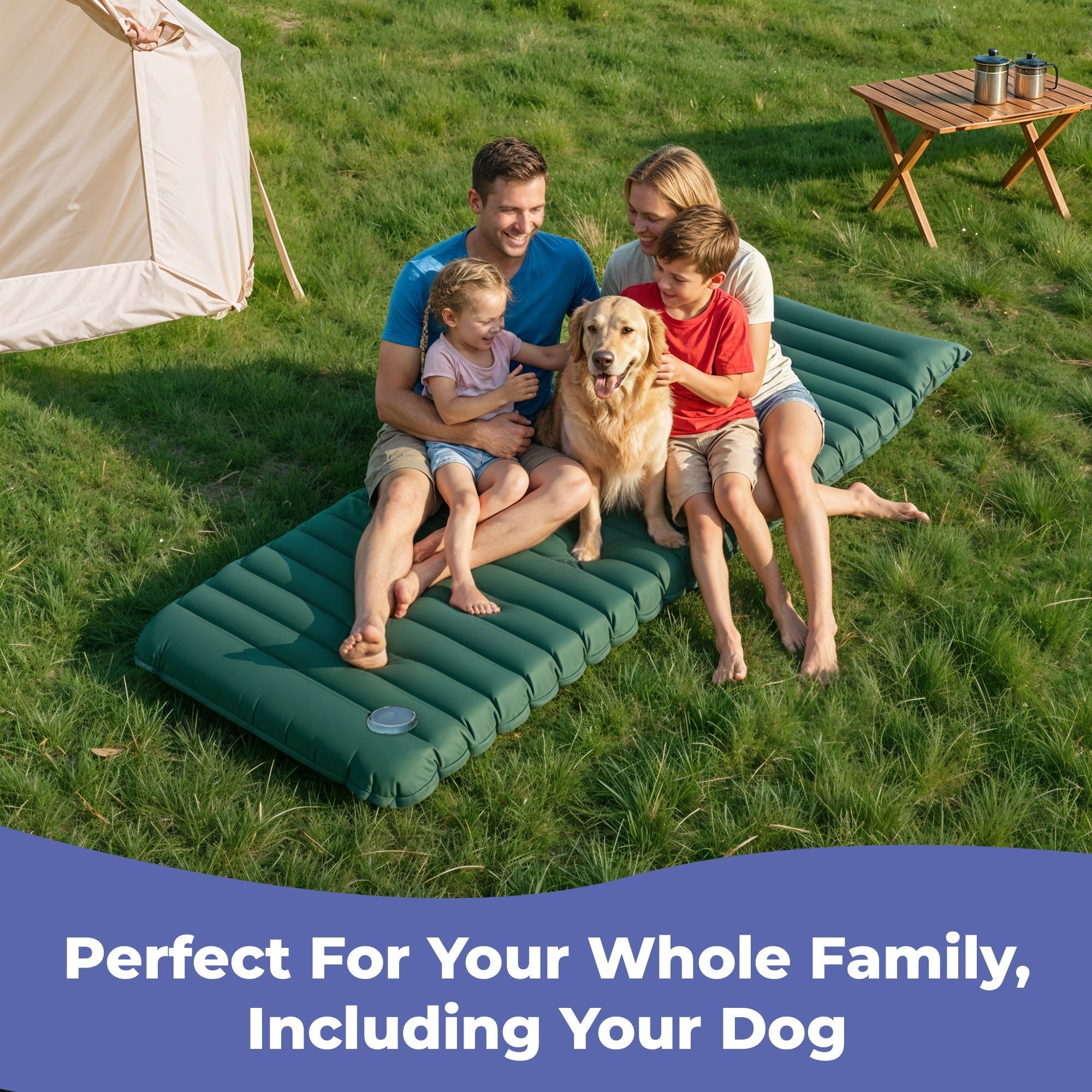 Inflatable Camping Mattress - TrailNest