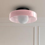 Modern Round Ceiling Light - LumaGlow