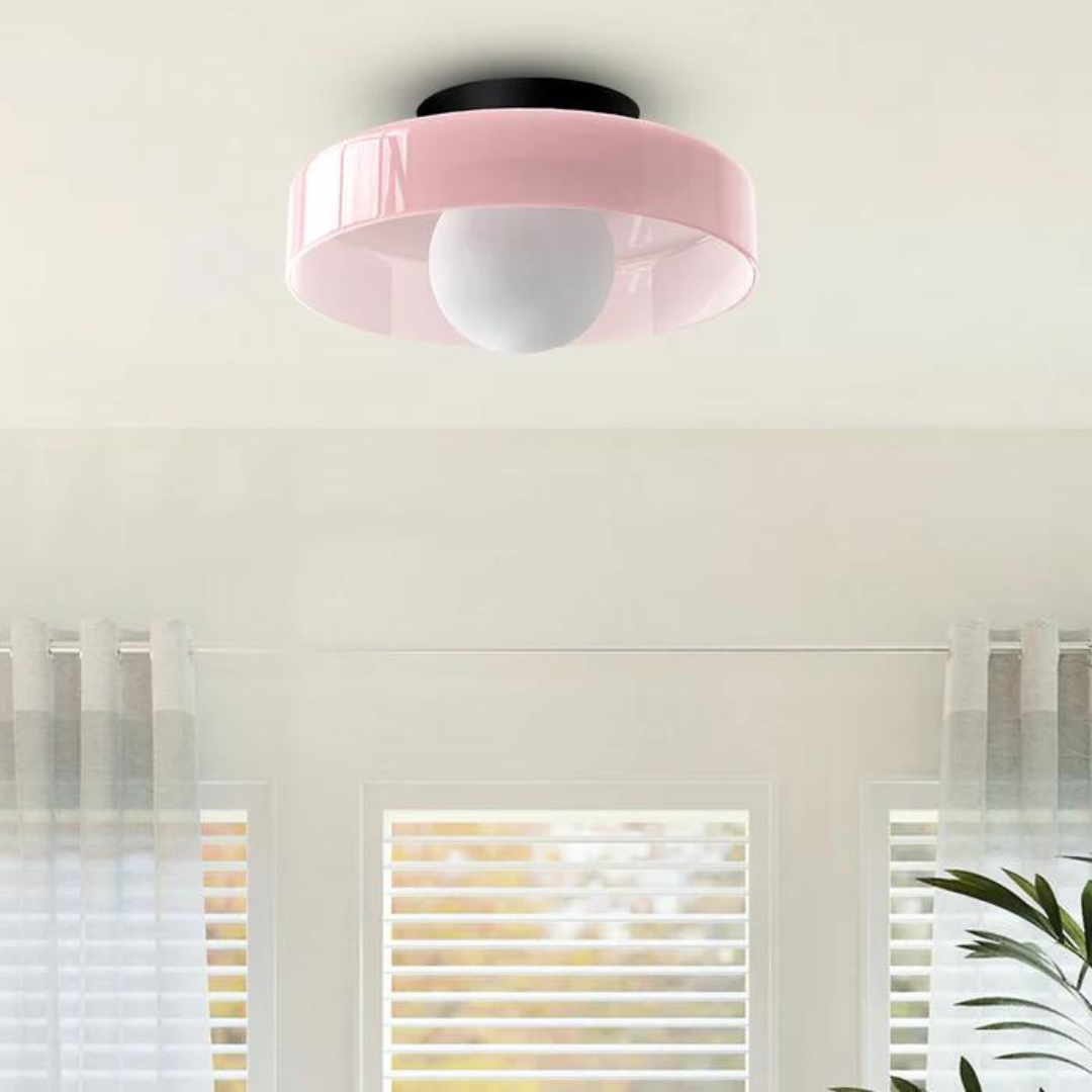 Modern Round Ceiling Light - LumaGlow