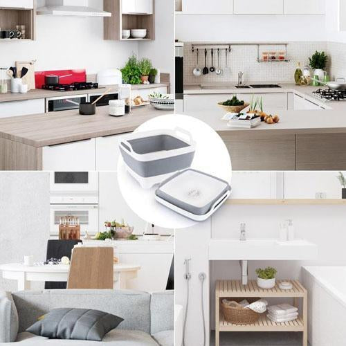 Foldable Kitchen Basket - LuxeNest Essentials