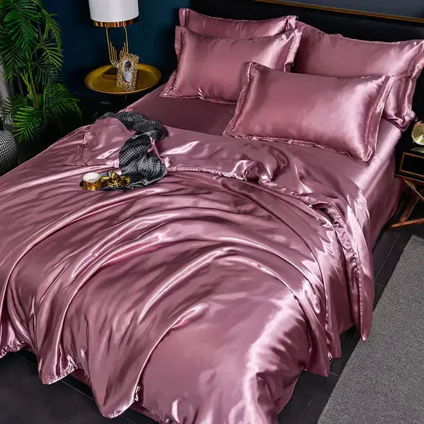 Satin Duvet Cover - LuxeNest