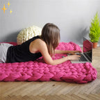 Chunky XL Wool Yarn for Cozy Blankets - LuxeFiber