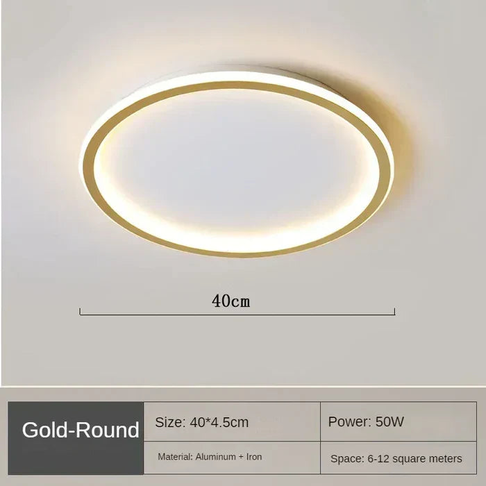 AuroraSphere Round Ceiling Light - Luminara Designs