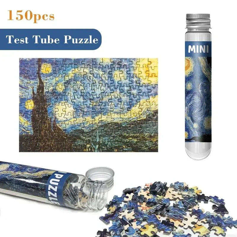 Starry Night Mini Puzzle - Artistry in a Test Tube