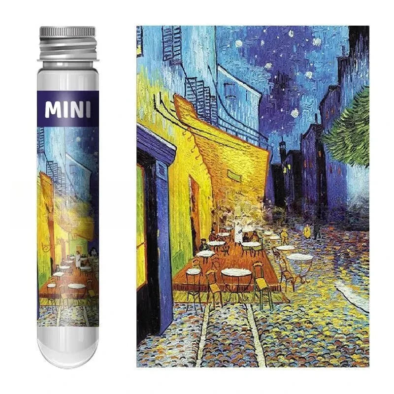 Starry Night Mini Puzzle - Artistry in a Test Tube