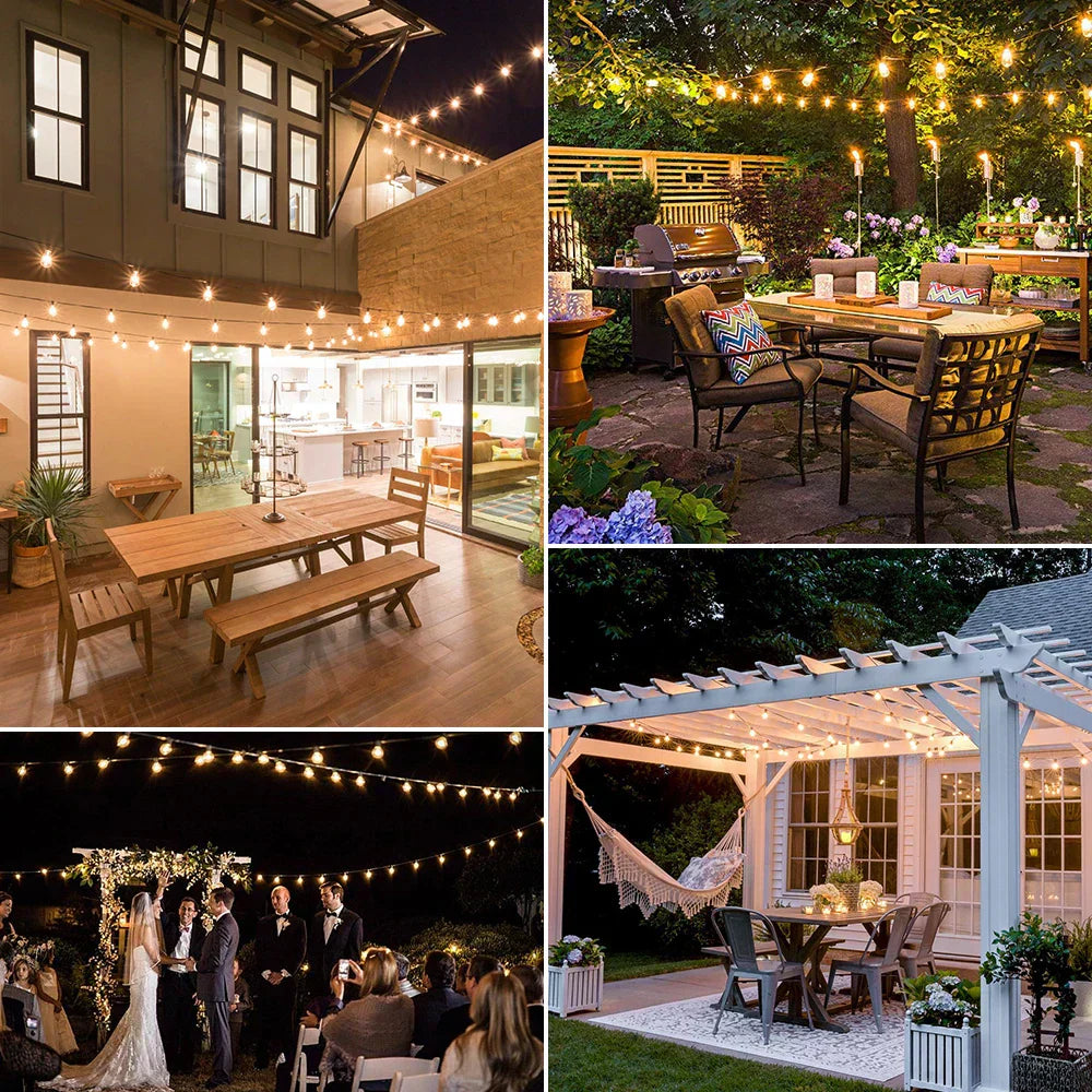 Waterproof LED String Lights - GlowNest