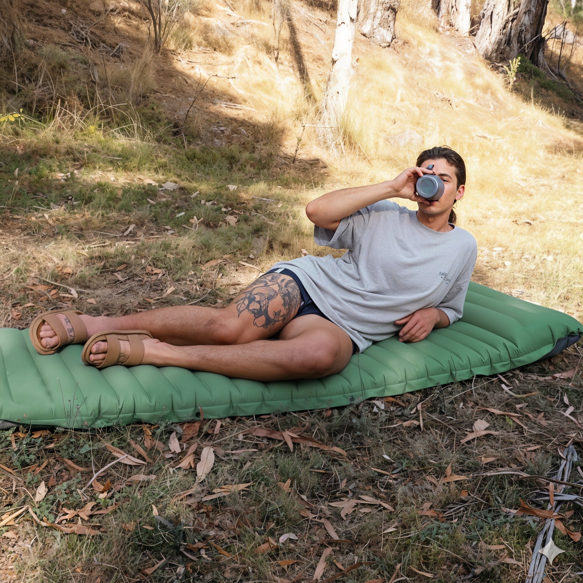 Inflatable Camping Mattress - TrailNest
