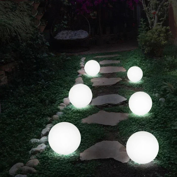 Illuminated Garden Sphere - LumaGlow