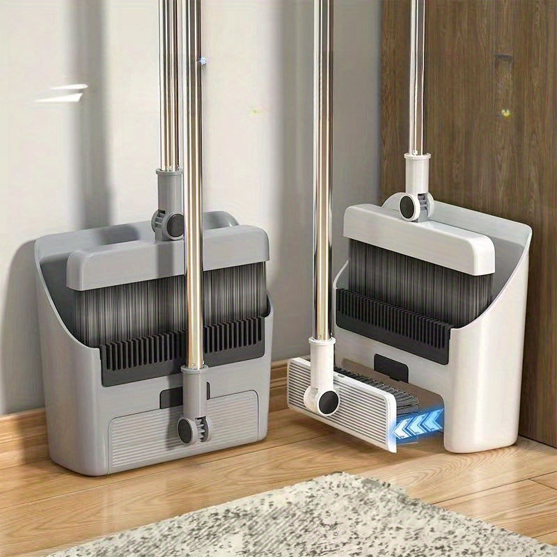 SweepMaster Pro Broom and Dustpan Set - CleanCraft