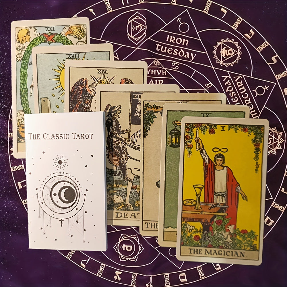 Tarot Card Set - Mystic Pathways (78 Cards)
