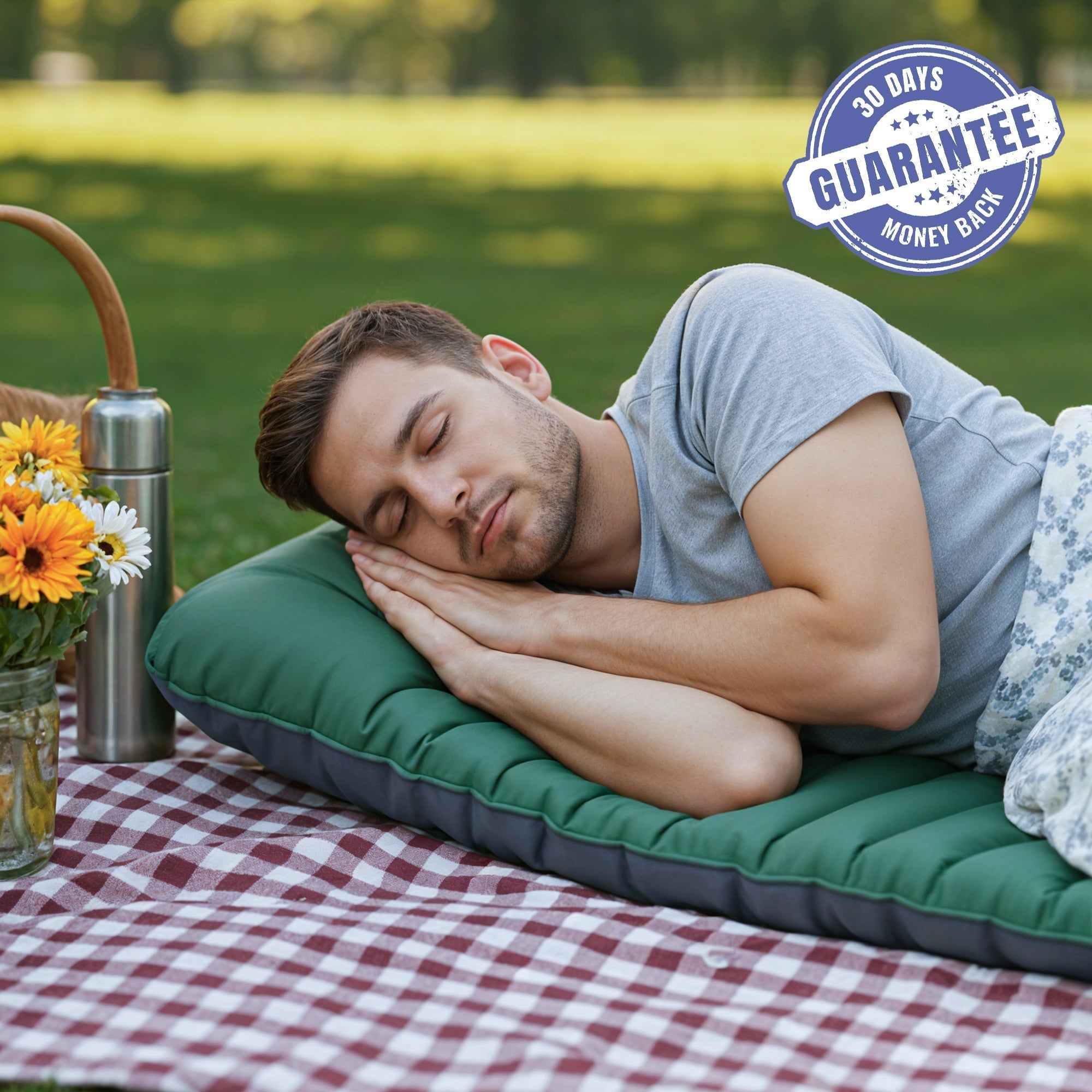 Inflatable Camping Mattress - TrailNest