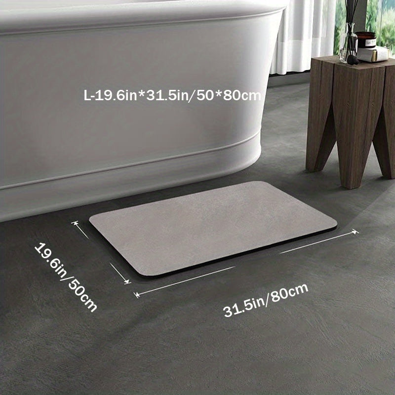 Anti-Slip Diatom Bath Mat - AquaSafe