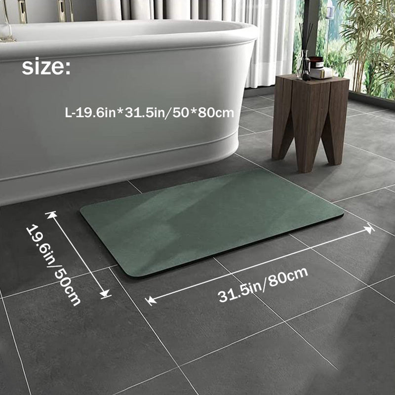 Anti-Slip Diatom Bath Mat - AquaSafe