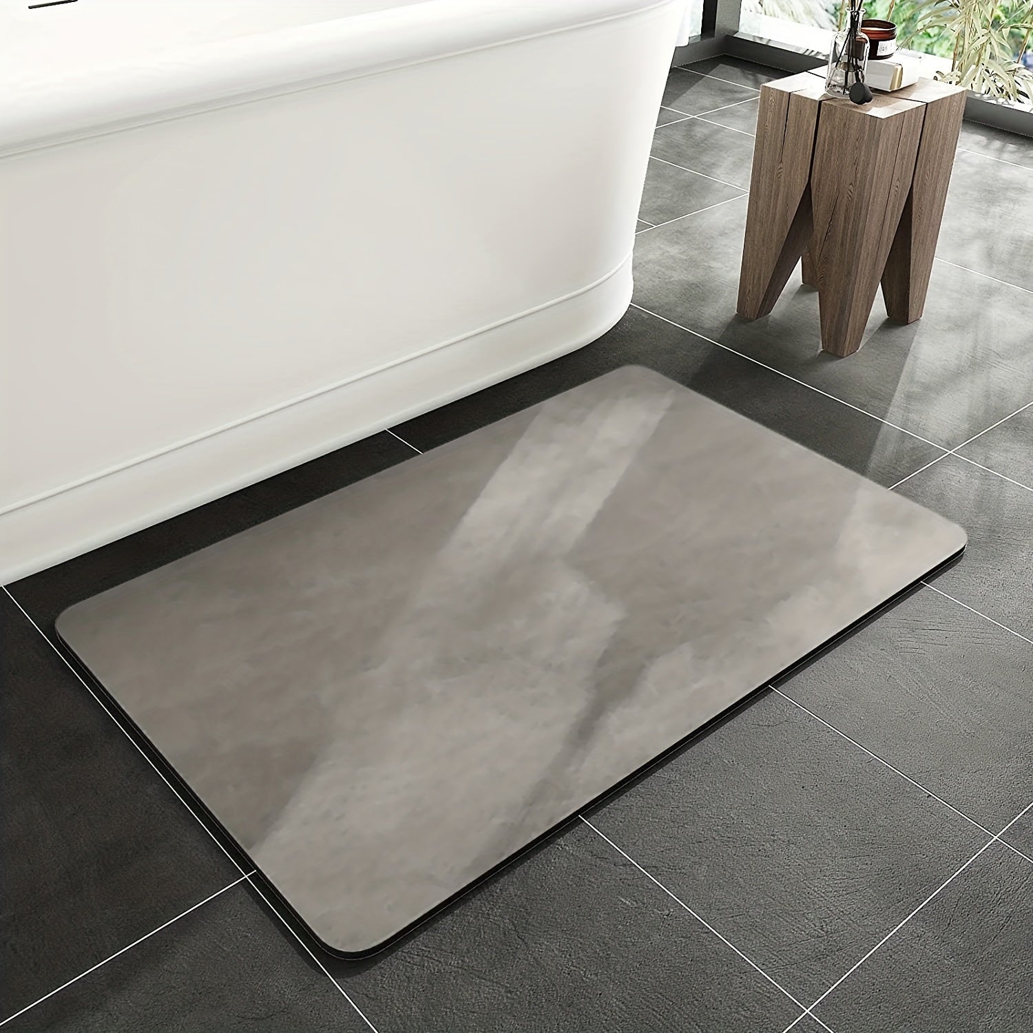Anti-Slip Diatom Bath Mat - AquaSafe
