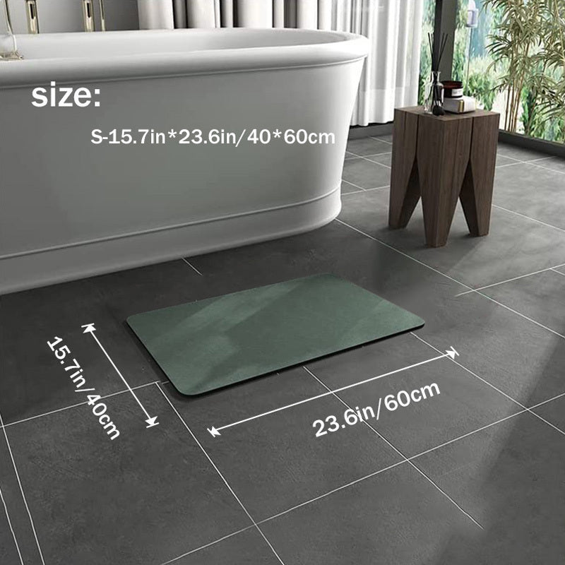 Anti-Slip Diatom Bath Mat - AquaSafe