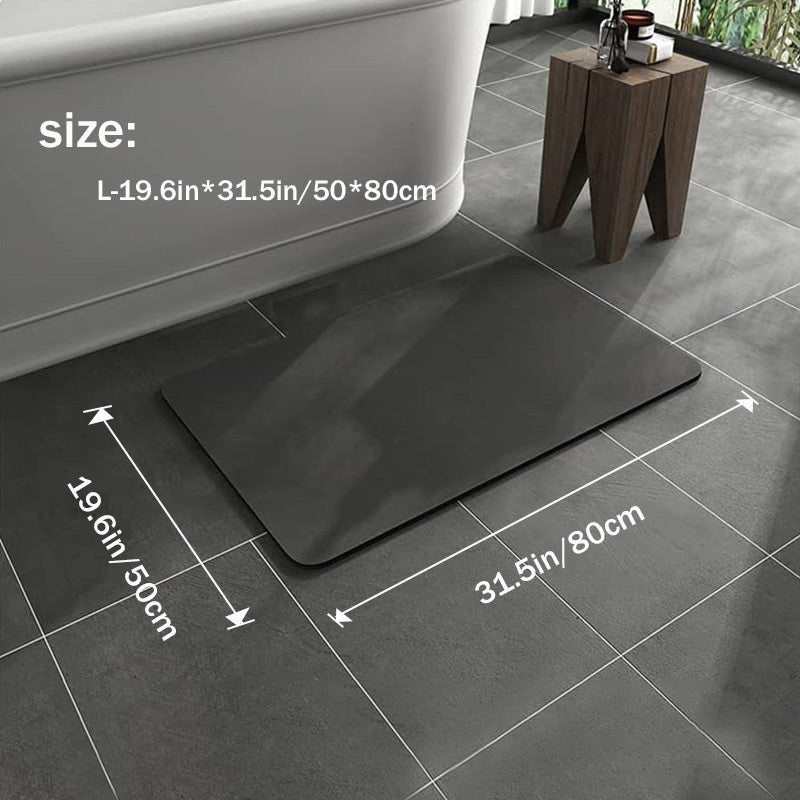 Anti-Slip Diatom Bath Mat - AquaSafe