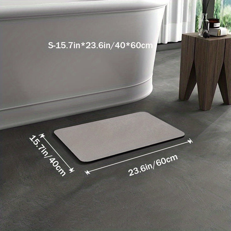 Anti-Slip Diatom Bath Mat - AquaSafe