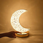 Crystal Dimming Table Lamp - Luminara Elegance