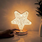 Crystal Dimming Table Lamp - Luminara Elegance