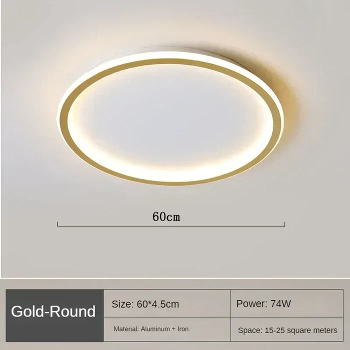 AuroraSphere Round Ceiling Light - Luminara Designs