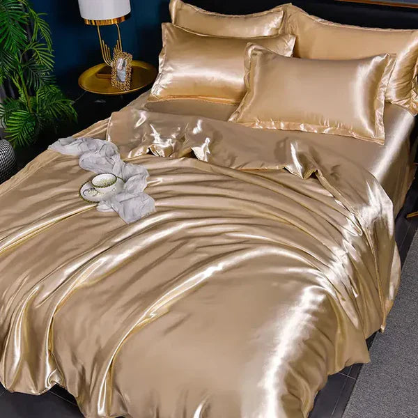Satin Duvet Cover - LuxeNest
