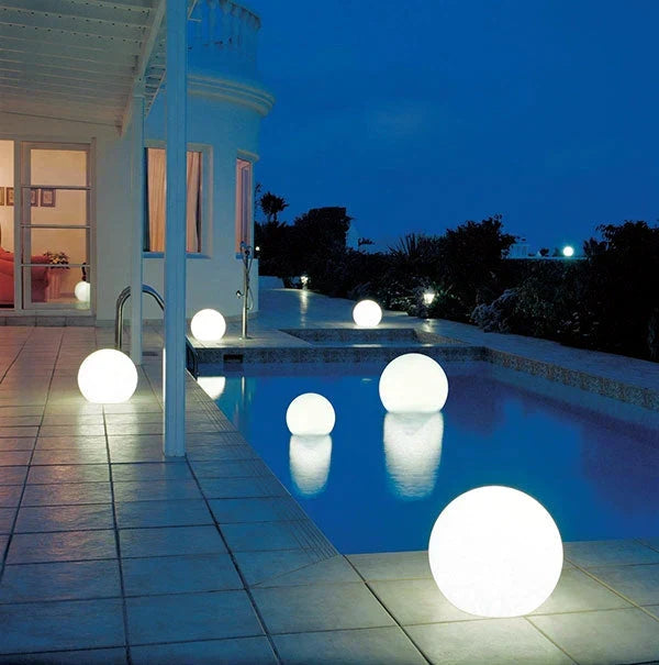 Illuminated Garden Sphere - LumaGlow