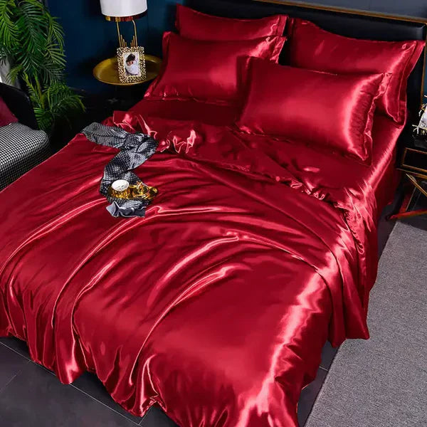Satin Duvet Cover - LuxeNest