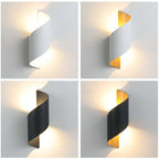 Spiral LED Wall Light - LumaGlow