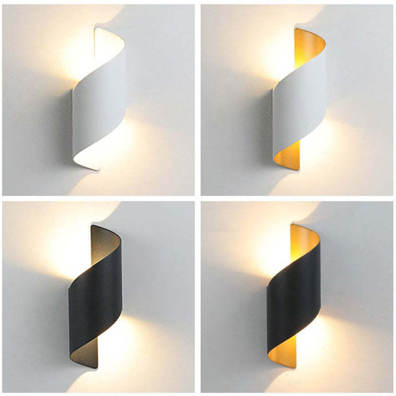 Spiral LED Wall Light - LumaGlow