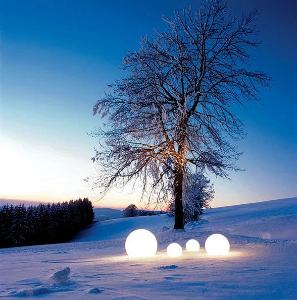 Illuminated Garden Sphere - LumaGlow