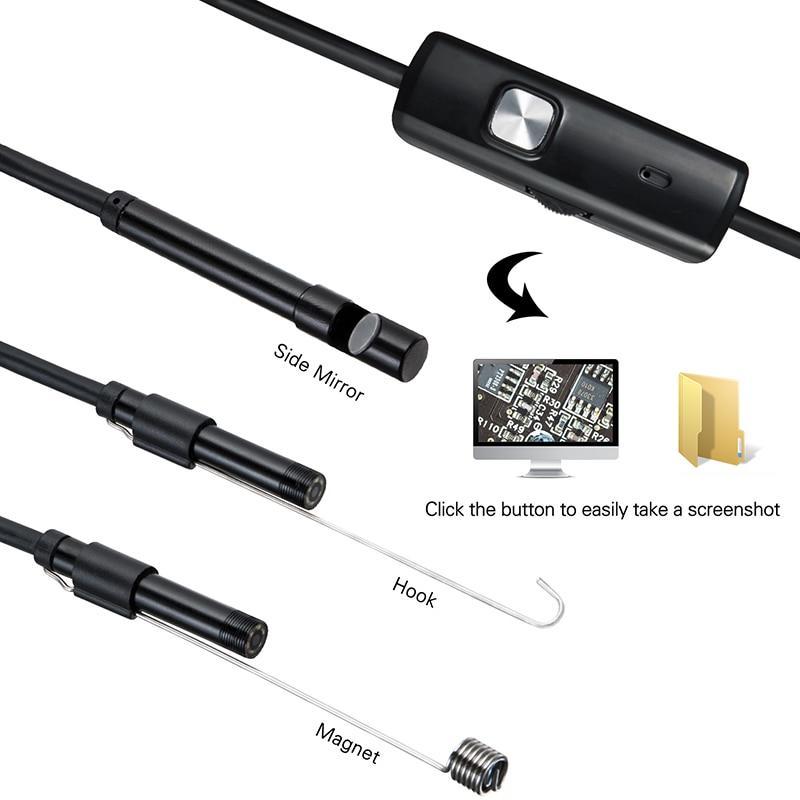 Endoscope Camera - ClearView Pro, 7mm Waterproof Inspection Tool
